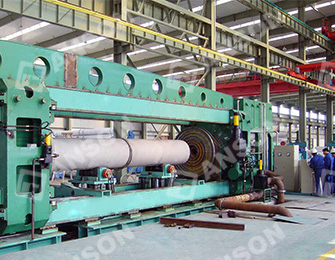 Hydraulic press of oil casing 
