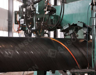 Productive process of welding and seamless line pipes